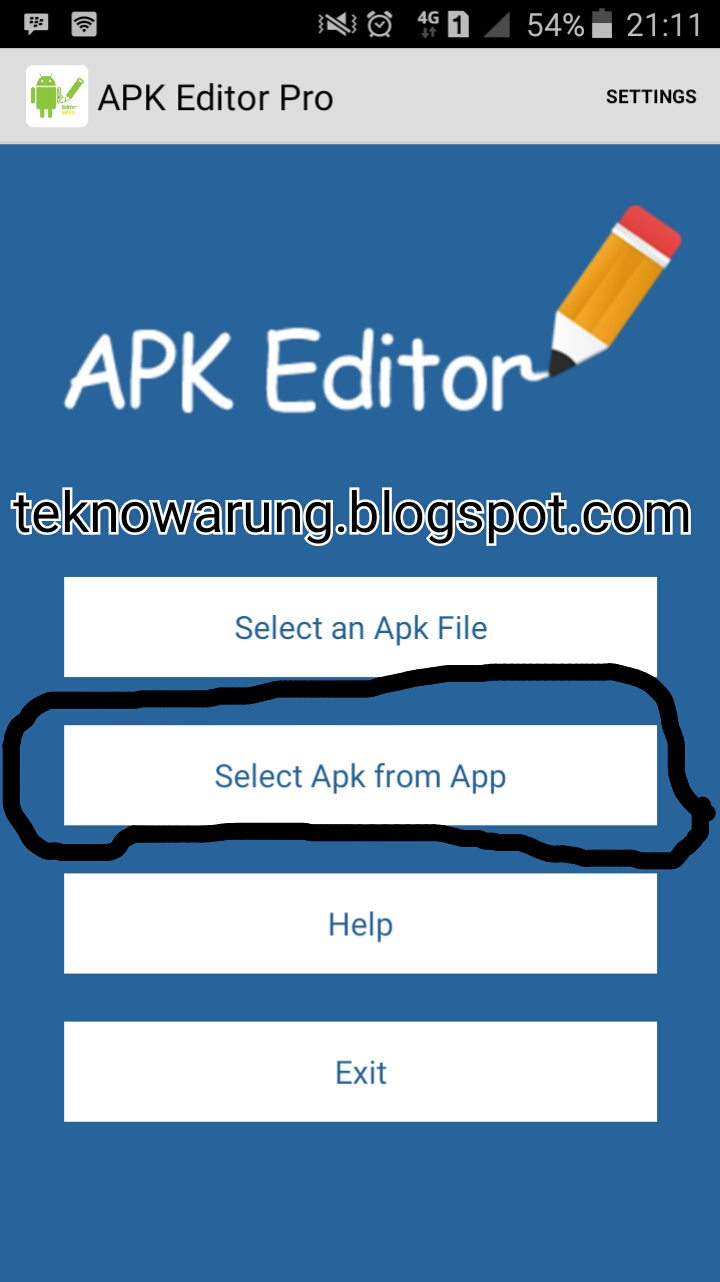 Cara Ganti Icon Dan Nama Aplikasi Android Dengan APK Editor Pro TEKNO