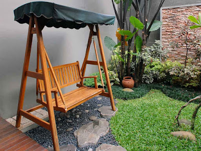 kursi ayunan - taman rumah minimalis untuk tempat santai kursi ayunan - taman rumah minimalis untuk tempat santai