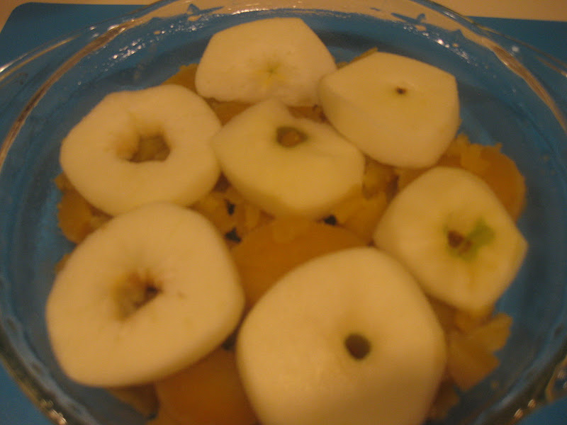 Gluten Free AZ Baked Apple, Yam, and Apricot Casserole