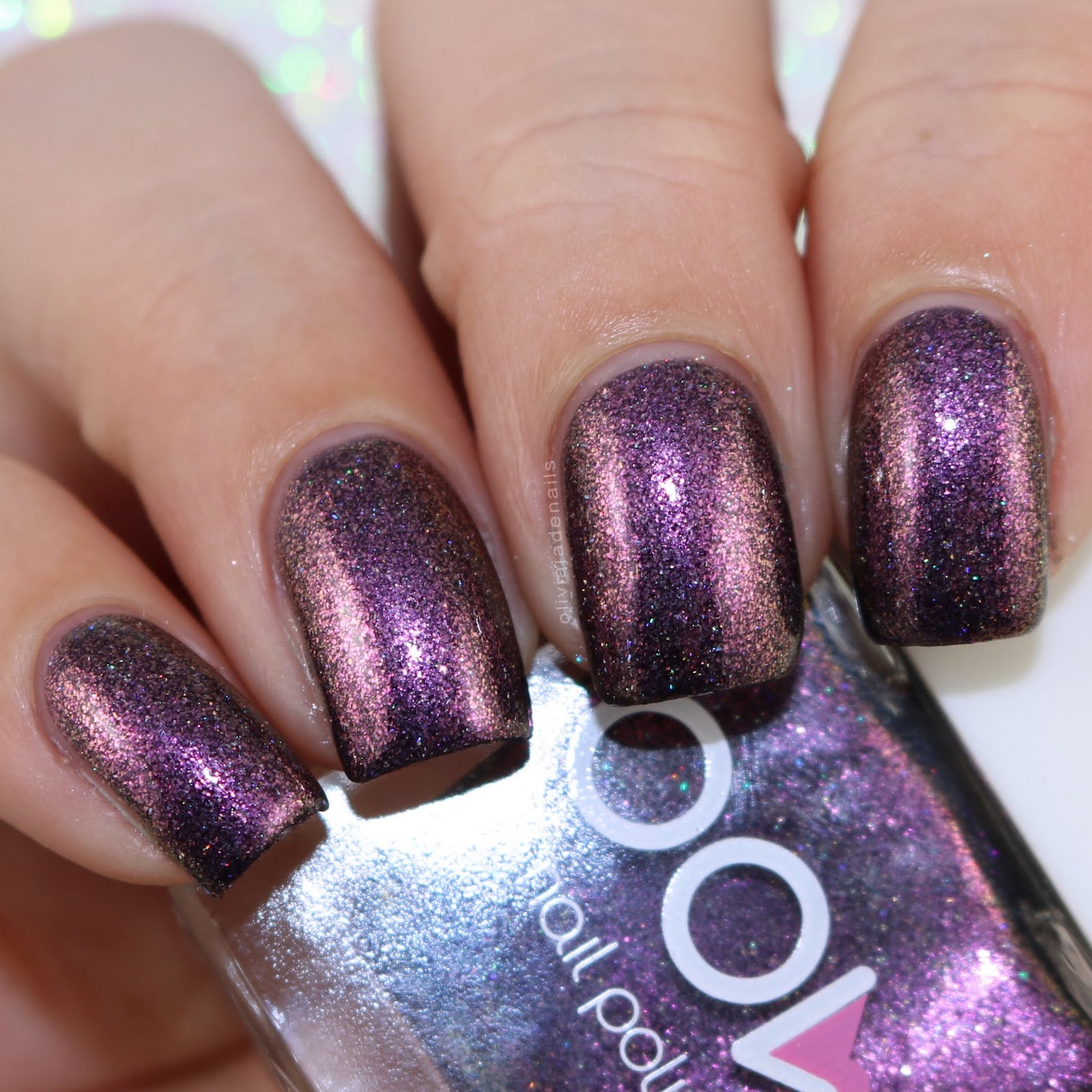 Bow Nail Polish My Herione swatched by Olivia Jade Nails
