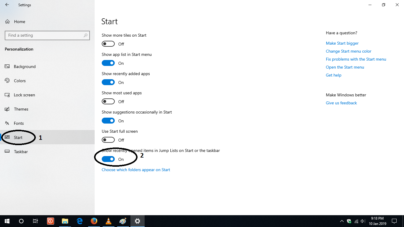 Windows 10 recent files. Windows 10 recent files