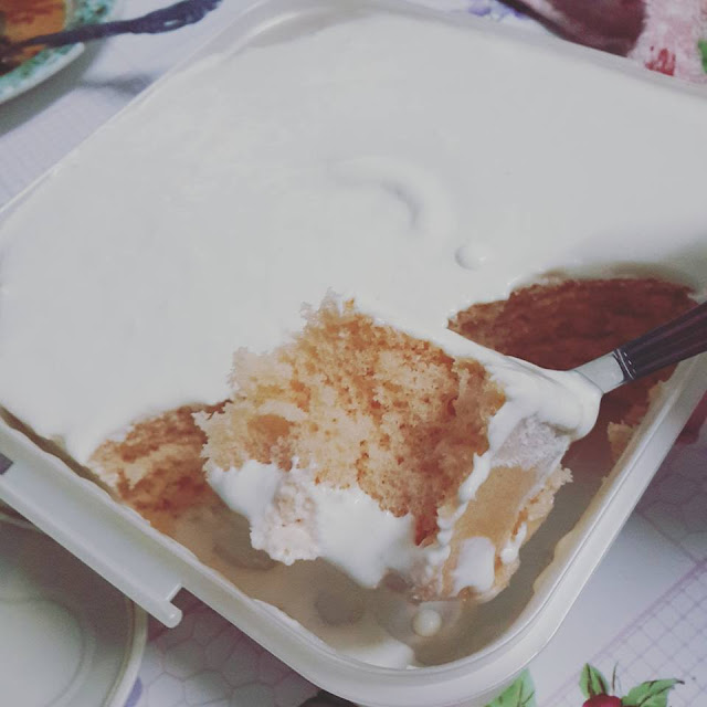 Dari pandangan kepada penulisan: Resepi Kek pandan cheese leleh Azlina ina