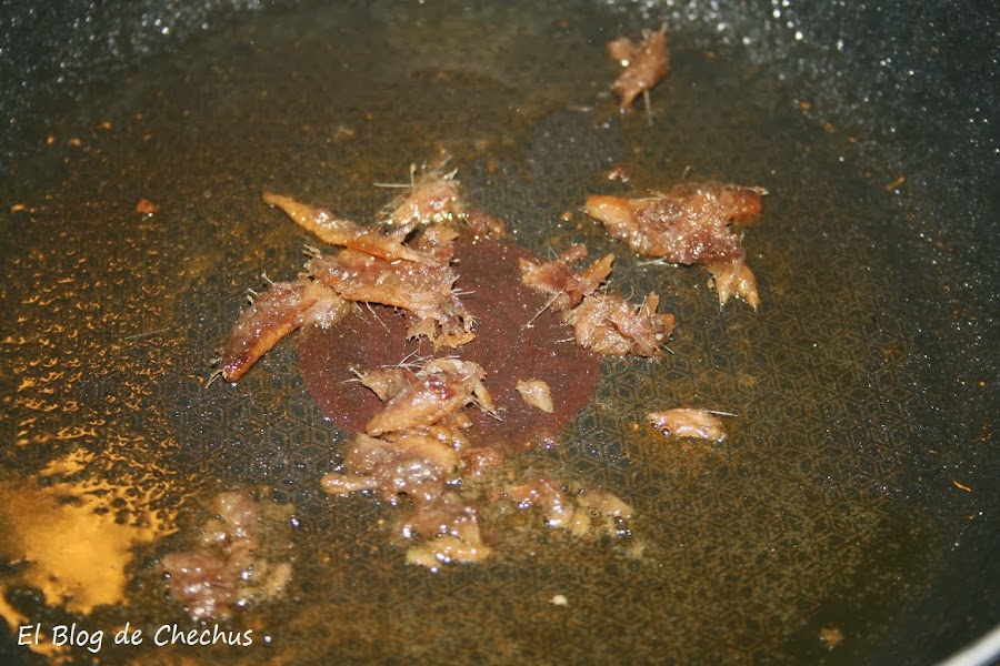 El Blog de Chechus, Chechus Cupcakes, Putanesca, Pasta con con anchoas y alcaparras