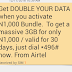 How To Double your Airtel Data Plan
