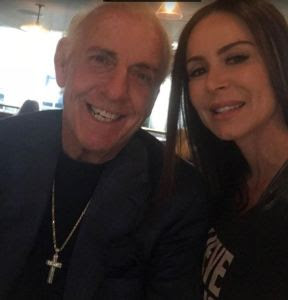 16-time World Champion Ric Flair with porn star and wrestling fan Kendra Lust. StrengthFighter.com