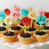 Flower Pot Cookies #dessert #spring