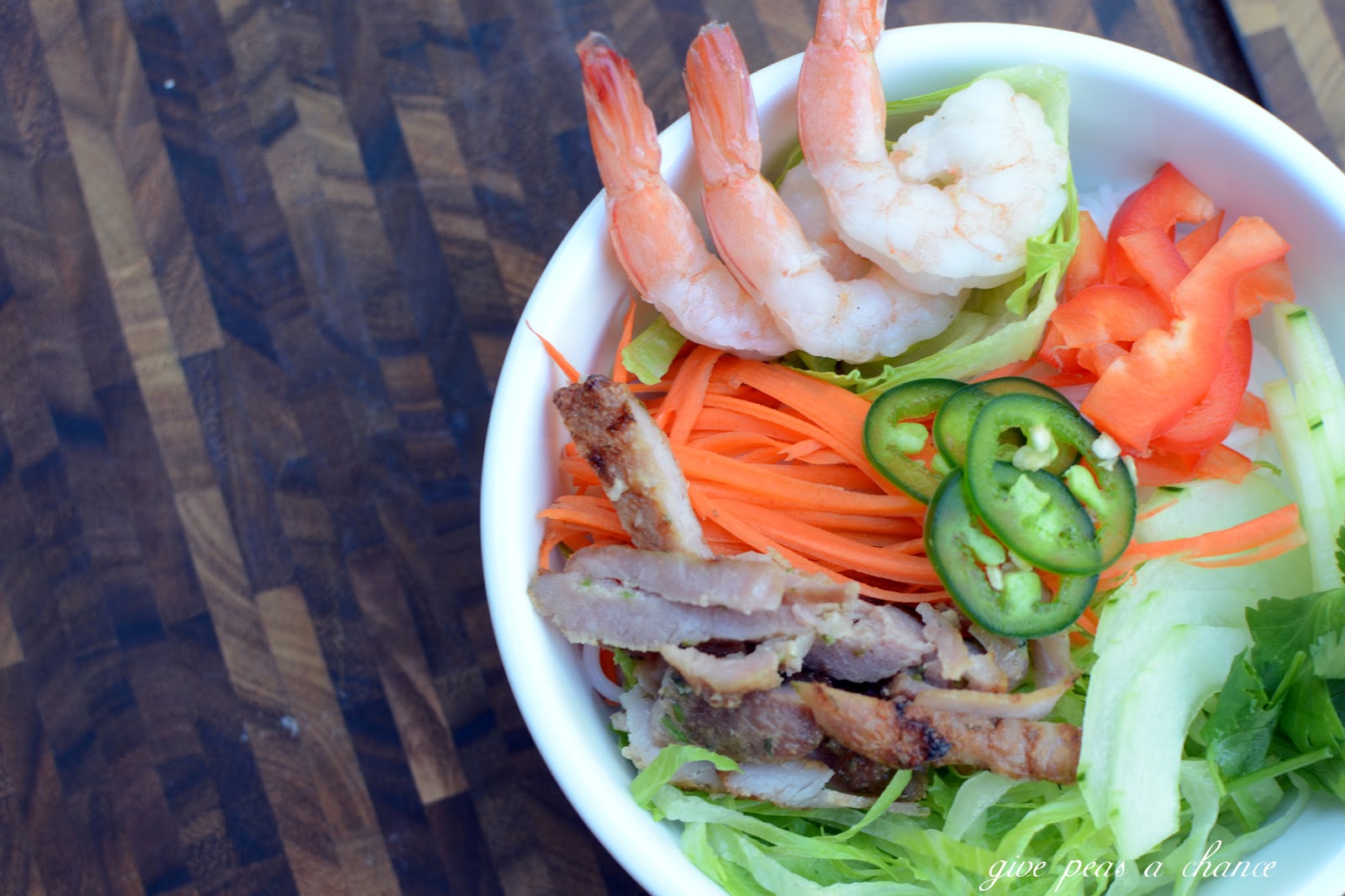 Give Peas a Chance Vermicelli Noodle Bowl