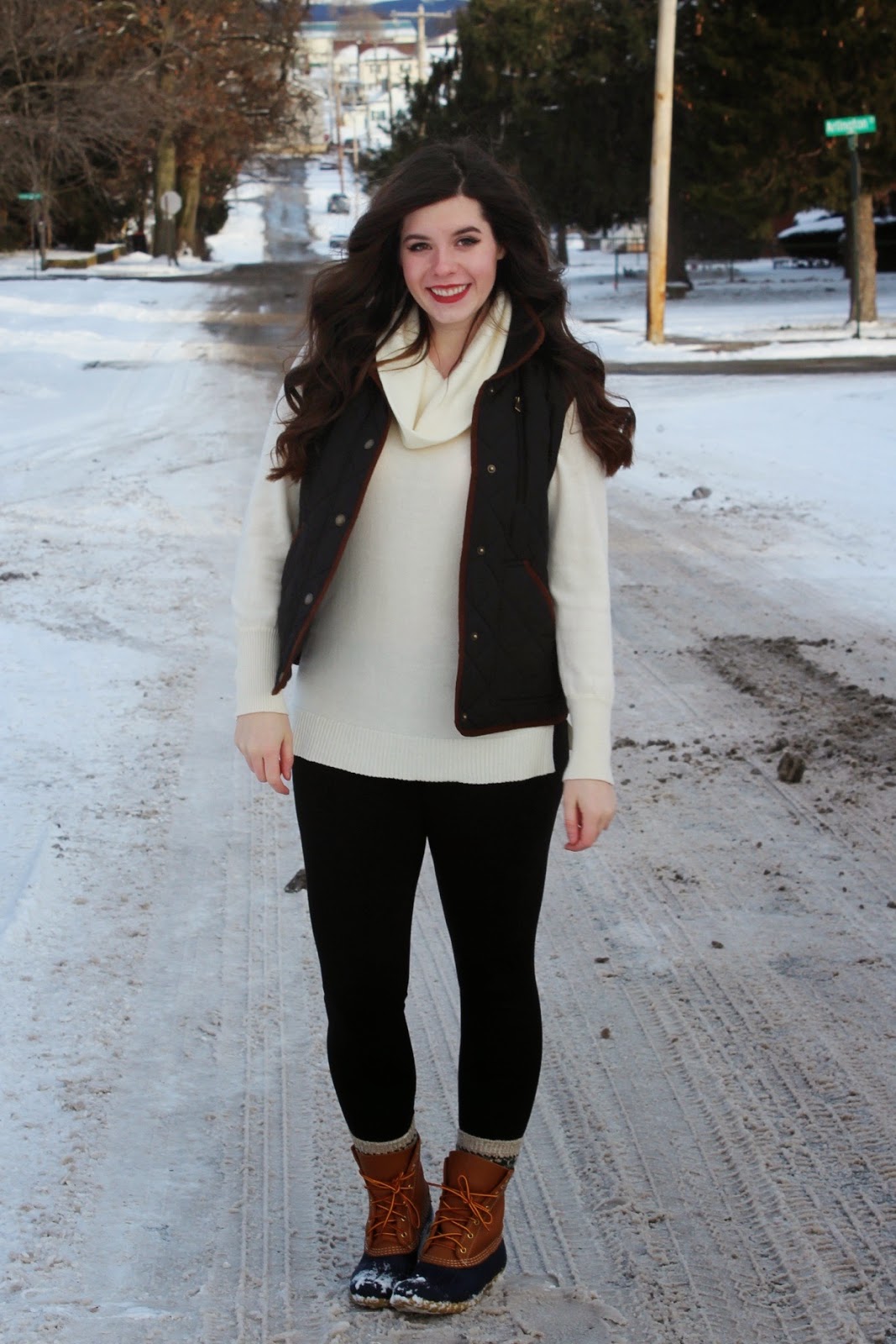 bean boots outfit