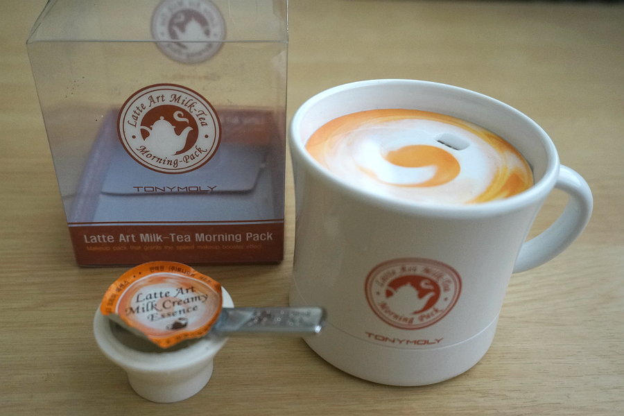 Tony Moly Latte Art Milk Tea Morning Pack