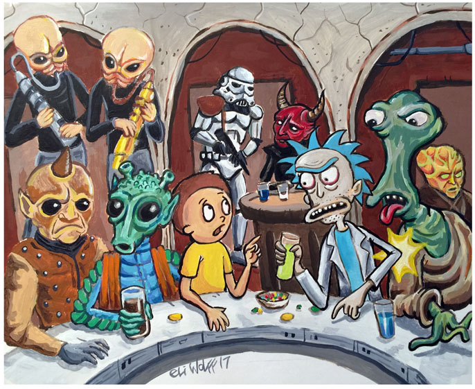 rick and morty on