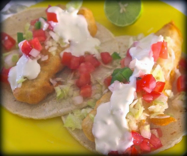 Los Compayes Recetas de Cocina Mexicana Tacos de Pescado o Camarón