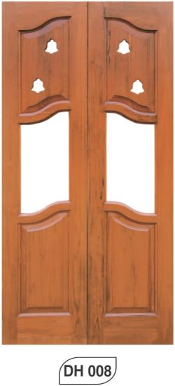 Burma teak door of royal wooden doors