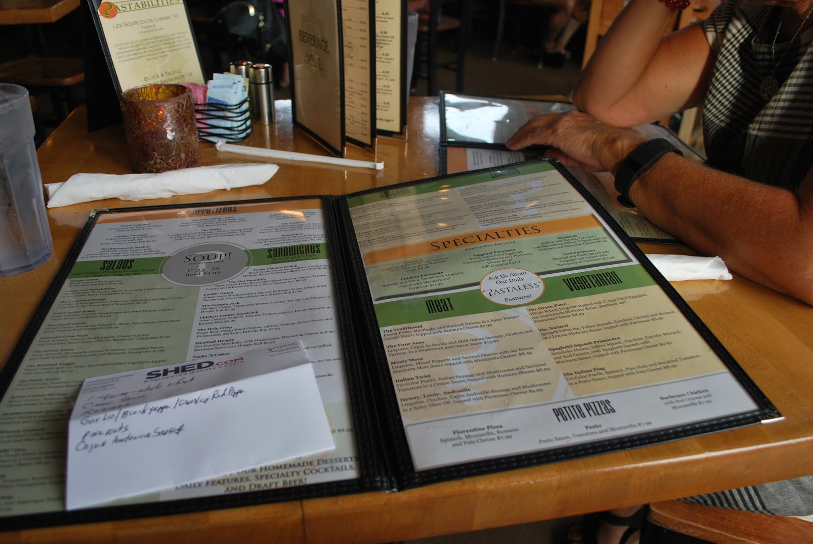 FOOD AND WINE PASTABILITIES