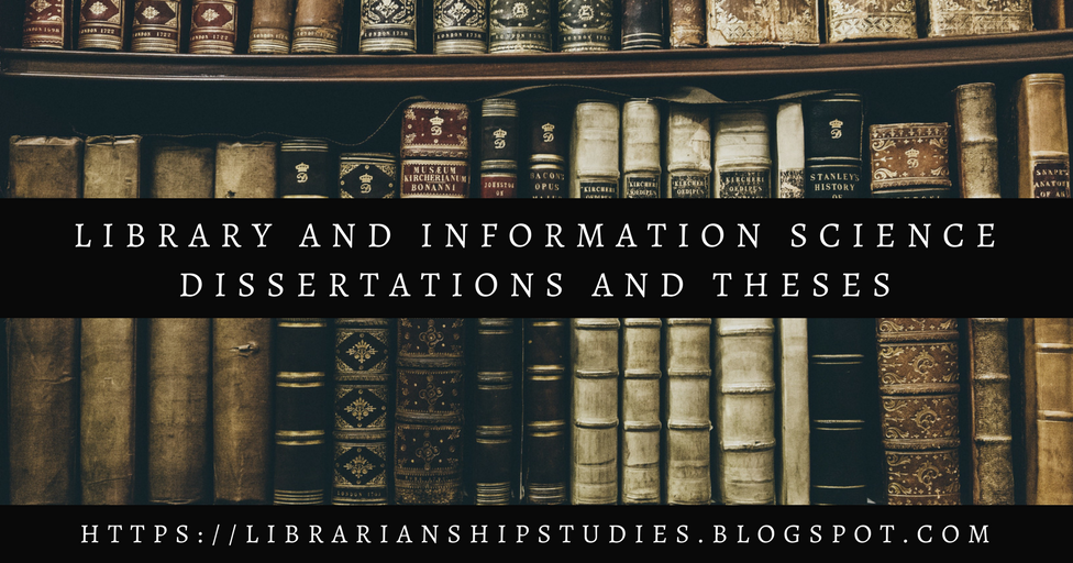 Master thesis library science