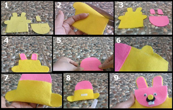 Cara Mudah Membuat Amplop Unik dari Kain Flanel