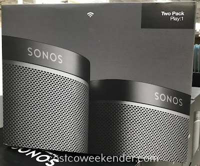 Easily listen to your favorite songs with the Sonos Play:1 Wifi Speakers