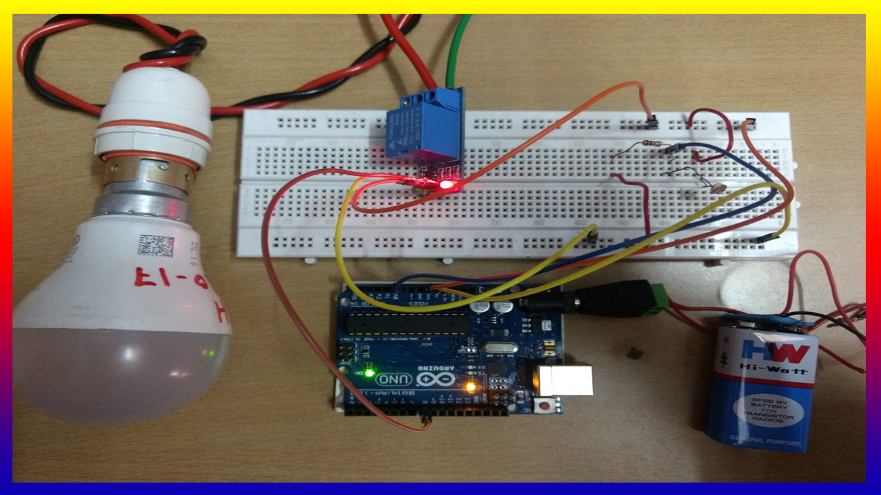 arduino ldr sensor code