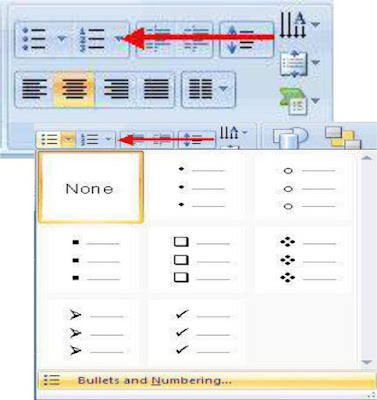 tinhoccoban.net - Hộp hội thoại Bulleted or Numbering