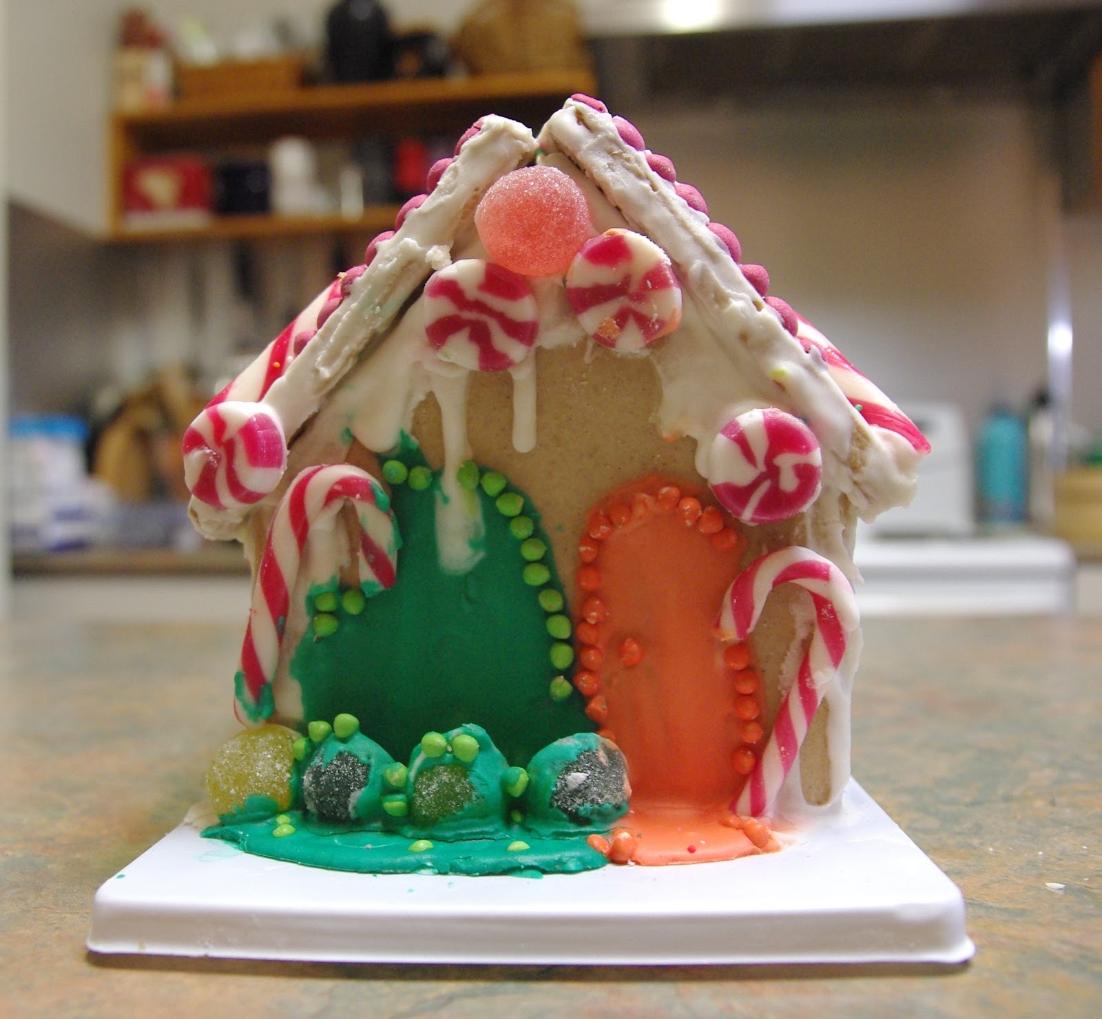 Knitographical: G is for Gingerbread Houses