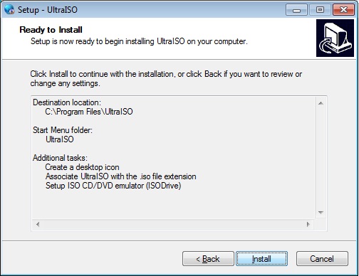 File type settings. File type settings