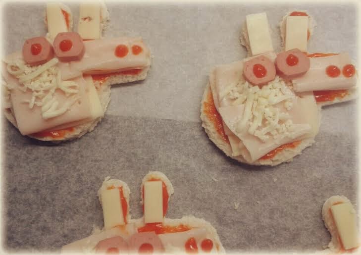 MIni pizzas Peppa Pig