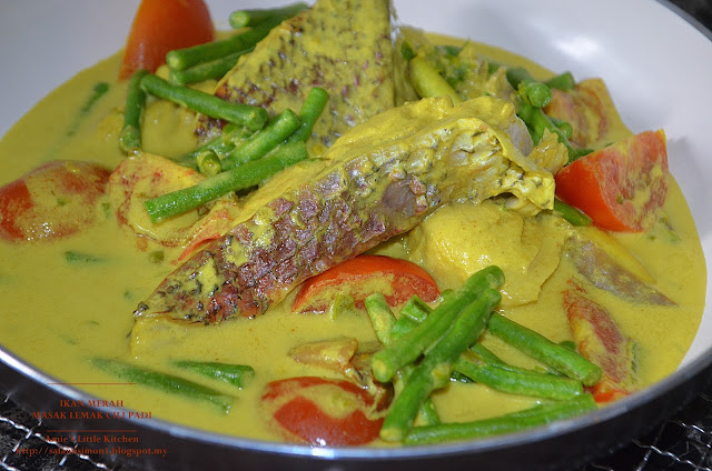 AMIE'S LITTLE KITCHEN: Ikan Merah Masak Lemak Cili Padi