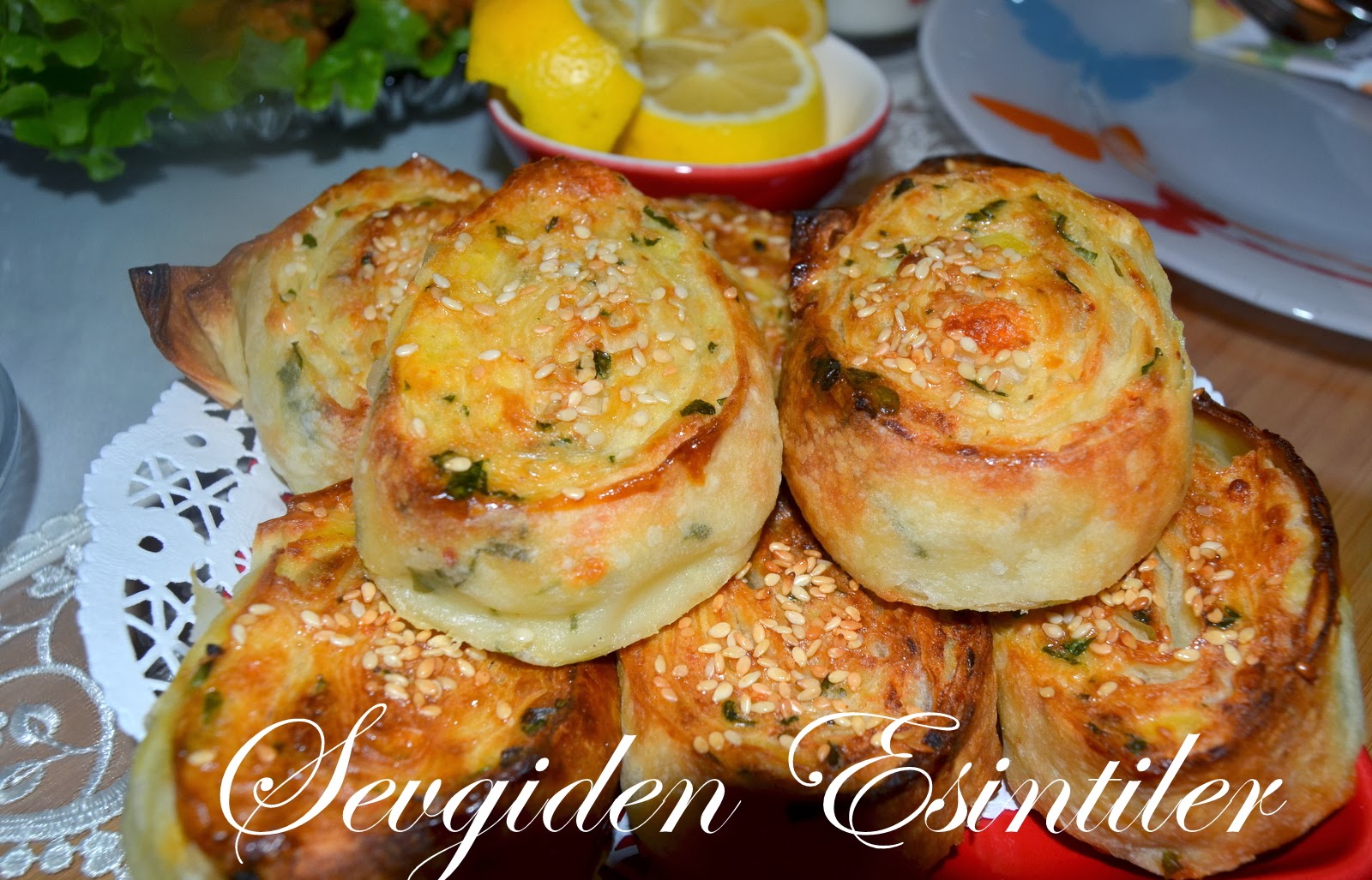 Sevgiden Esintiler Patatesli Buzluk Böreği (Dilim Börek)