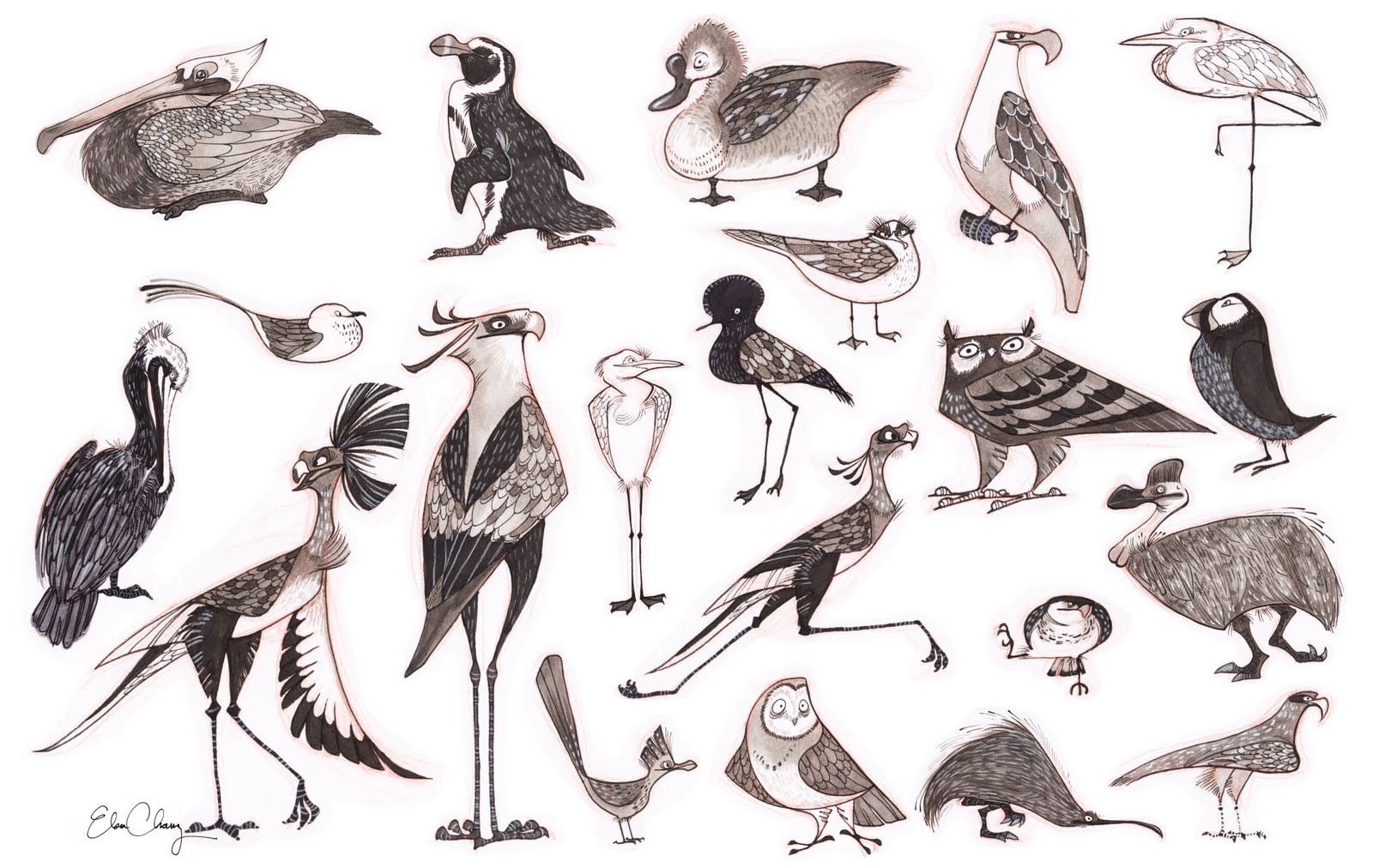 Character Design Elsa Chang