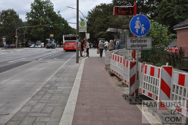 Tangstedter Landstraße / Langenhorn Markt - Dauerkampfbaustelle © hamburgize.com / Stefan Warda