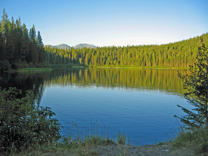 Going RV Way Goat Lick, Huckleberry Patch, Hungry Horse Reservoir