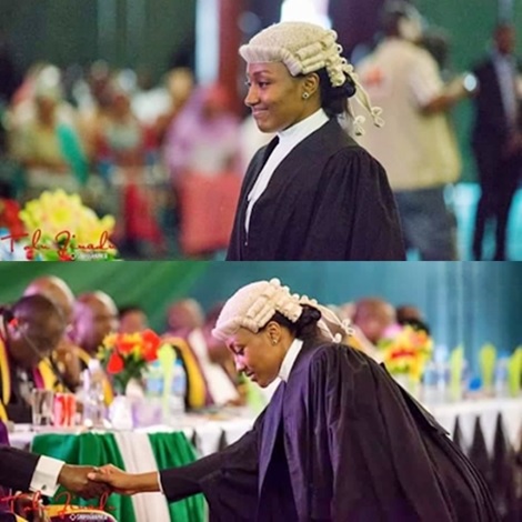 More Photos of President Buhari's Beautiful Daughter, Halima Who was Called to Bar Today in Abuja