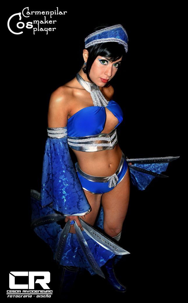 Picture Me Kitana Alternative Sexy Costume From Mk9 Cosplay Photoshoot 