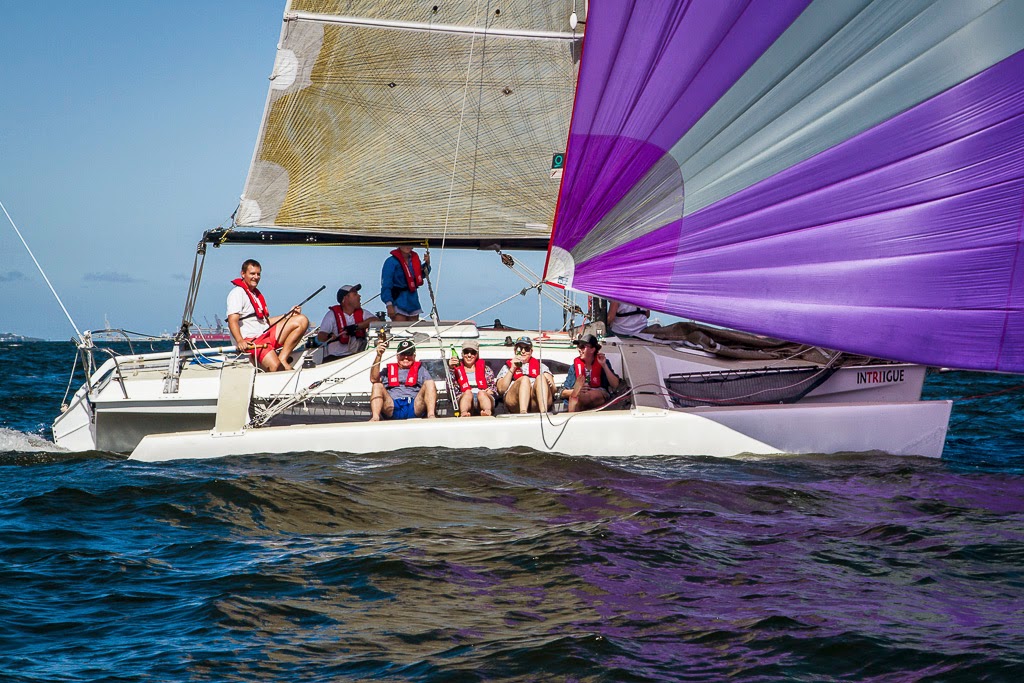 Sailing at the Port Curtis Sailing Club, Gladstone, Queensland: Sprint ...
