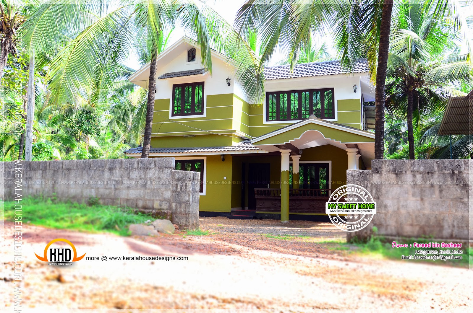 House of Mr. Fareed Bin Basheer, Malappuram, Kerala Kerala Home