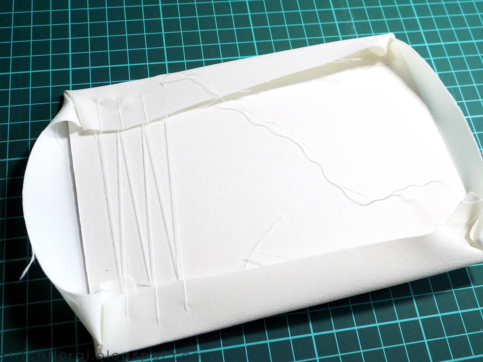 How to frame hand embroidery tutorial Stitch Floral