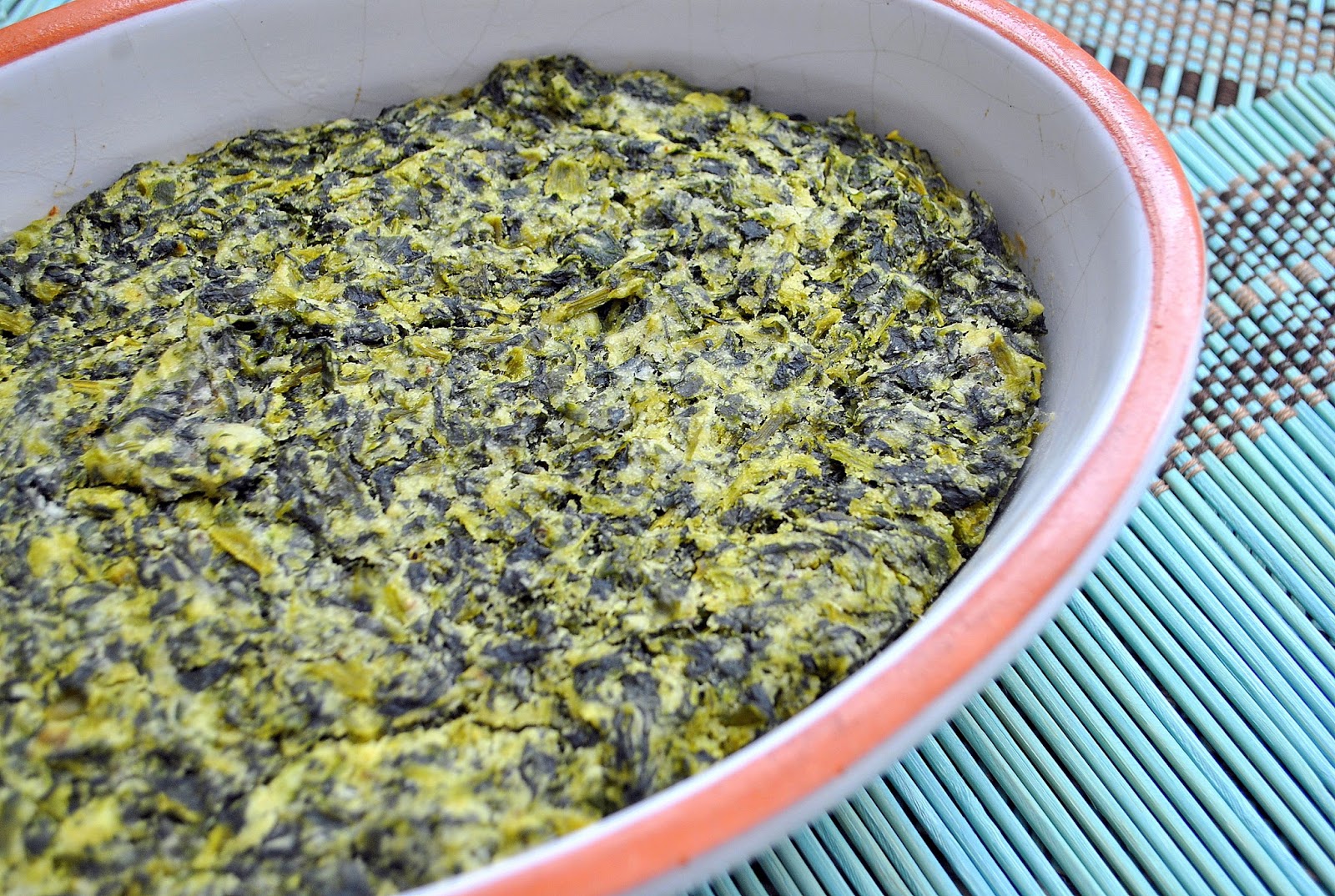 Baked Kale Casserole (Caçarola de Couve Kale) The Green Dish Blog