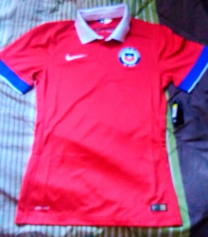 camisetas de futbol: Nike Camiseta Chile 2015