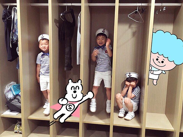 Daehan, Minguk, Manse Cheer Their Dad In Marine Outfits | Daily K Pop News
