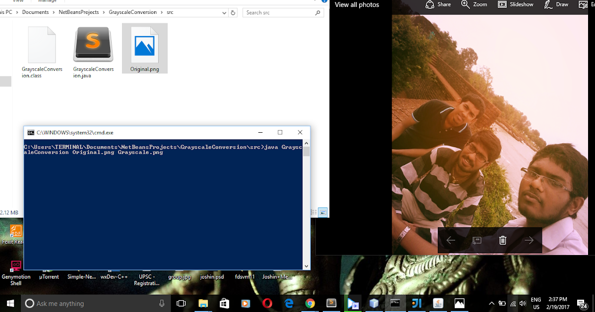 Easiest way to convert RGB Color Image to Gray scale Image in Java