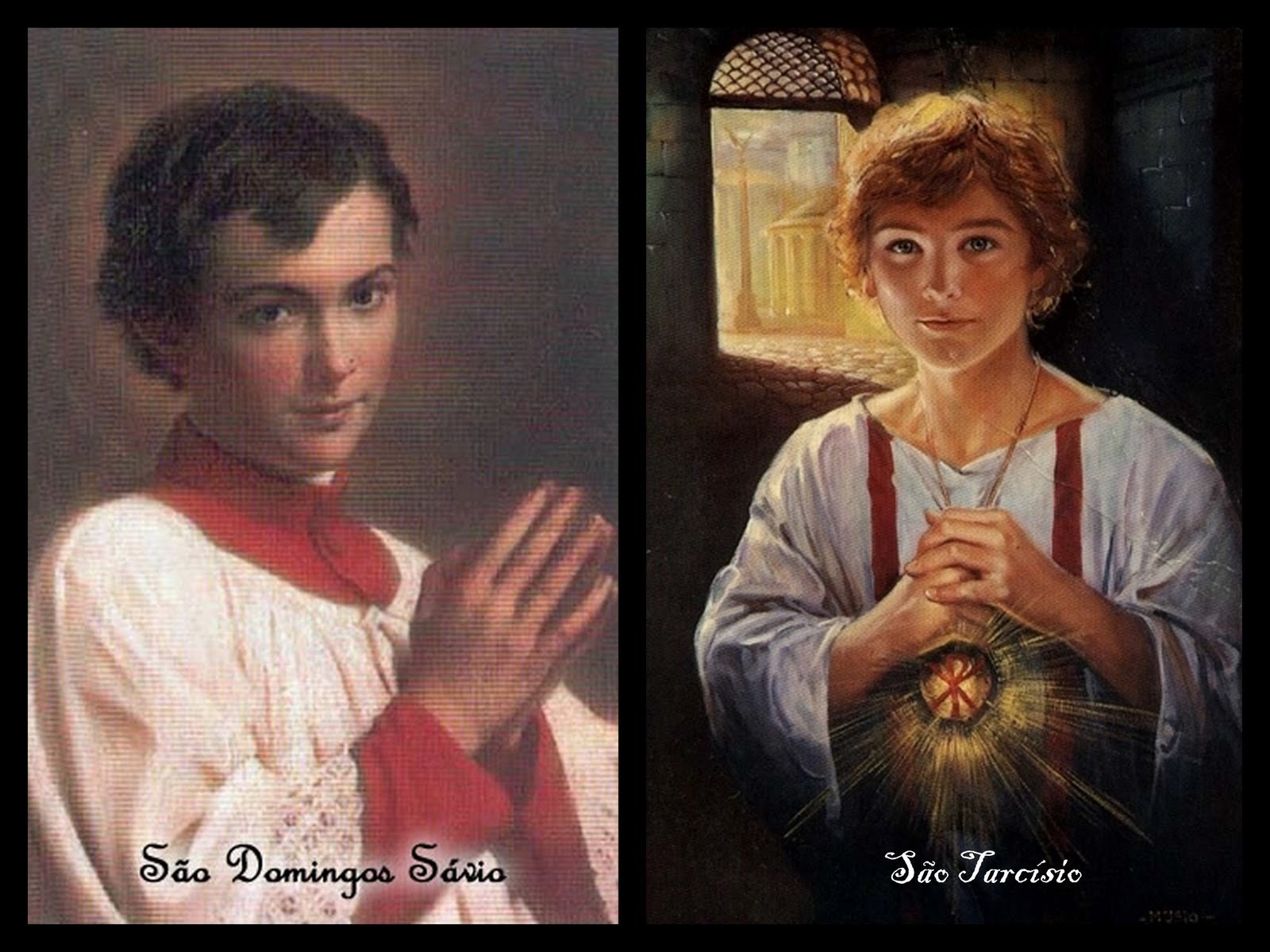 São Domingos Savio e São Tarcisio