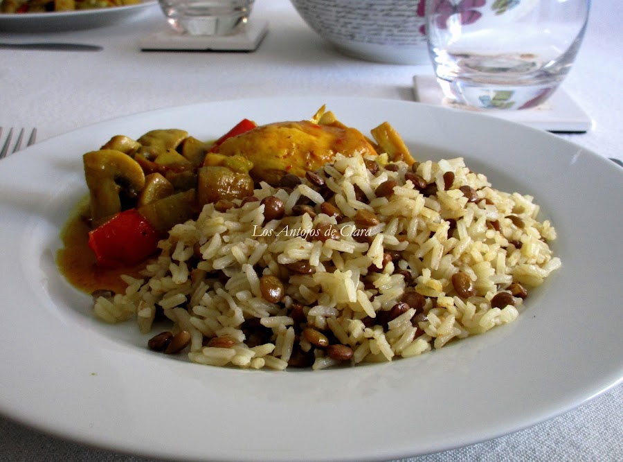 Arroz con lentejas