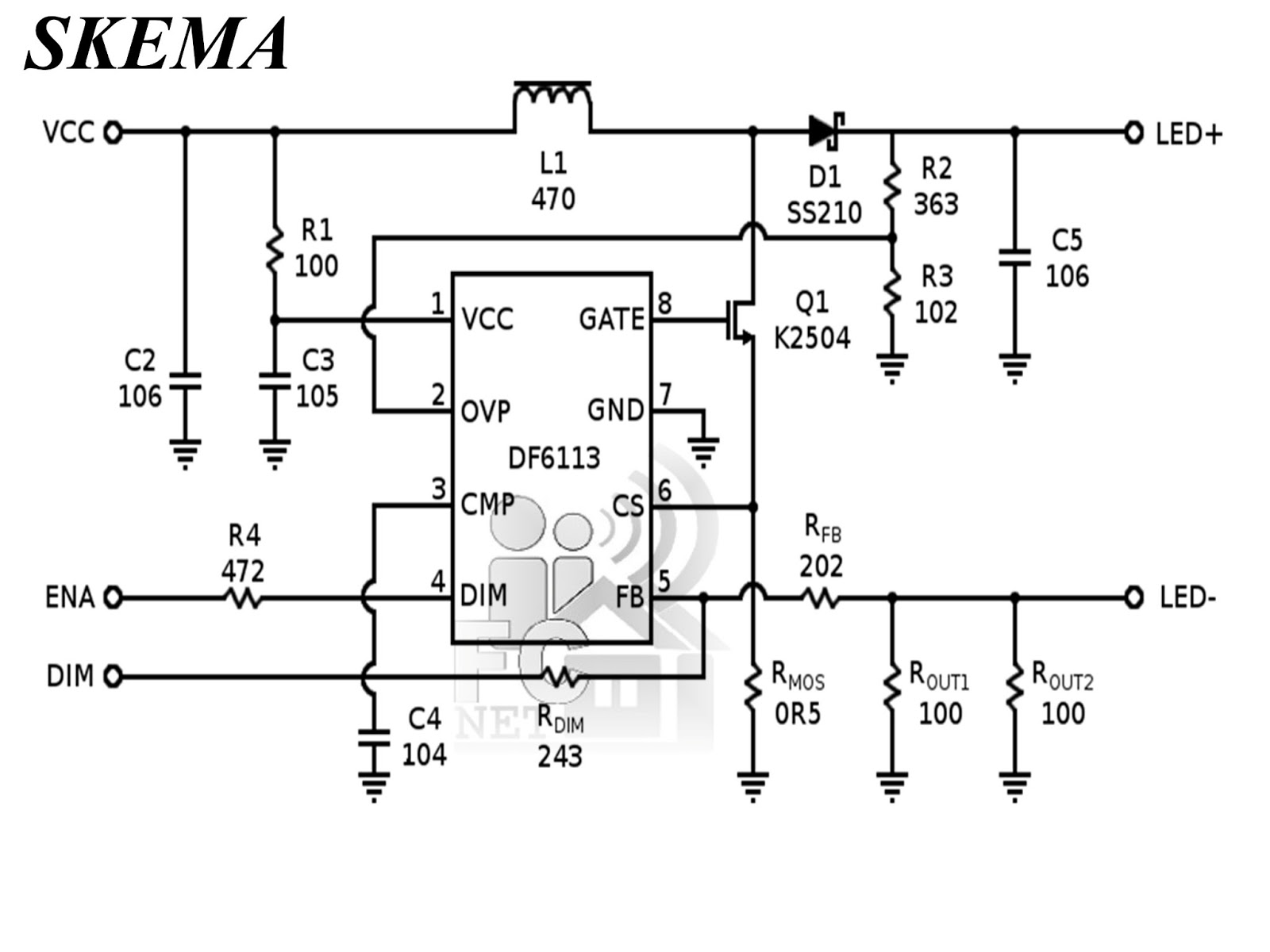 Mengenal Skema Diagram Driver 200 Watt untuk Proyek Elektronik Anda