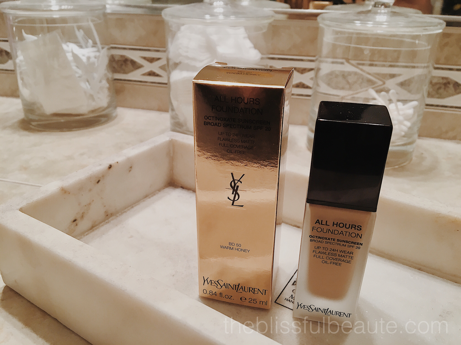 yves saint laurent all hours foundation 25ml