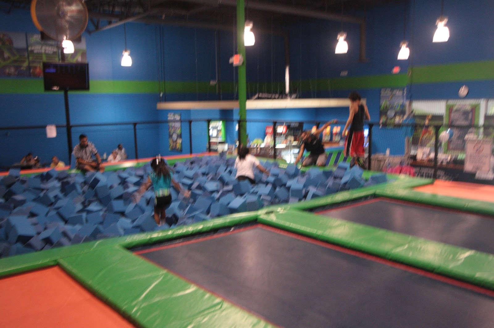 Ultimate Orlando Blog Rebounderz Indoor Trampoline arena photo tour