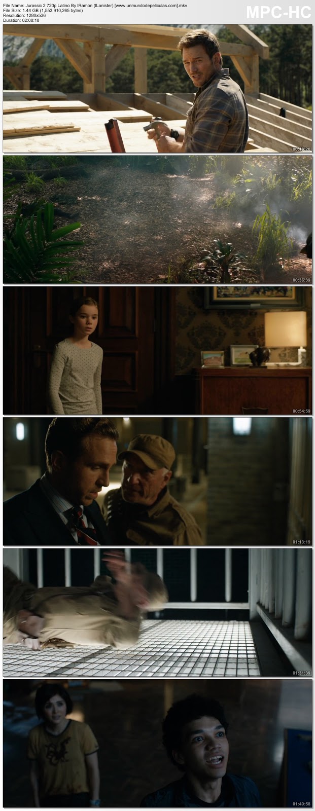 Capturas de la película.