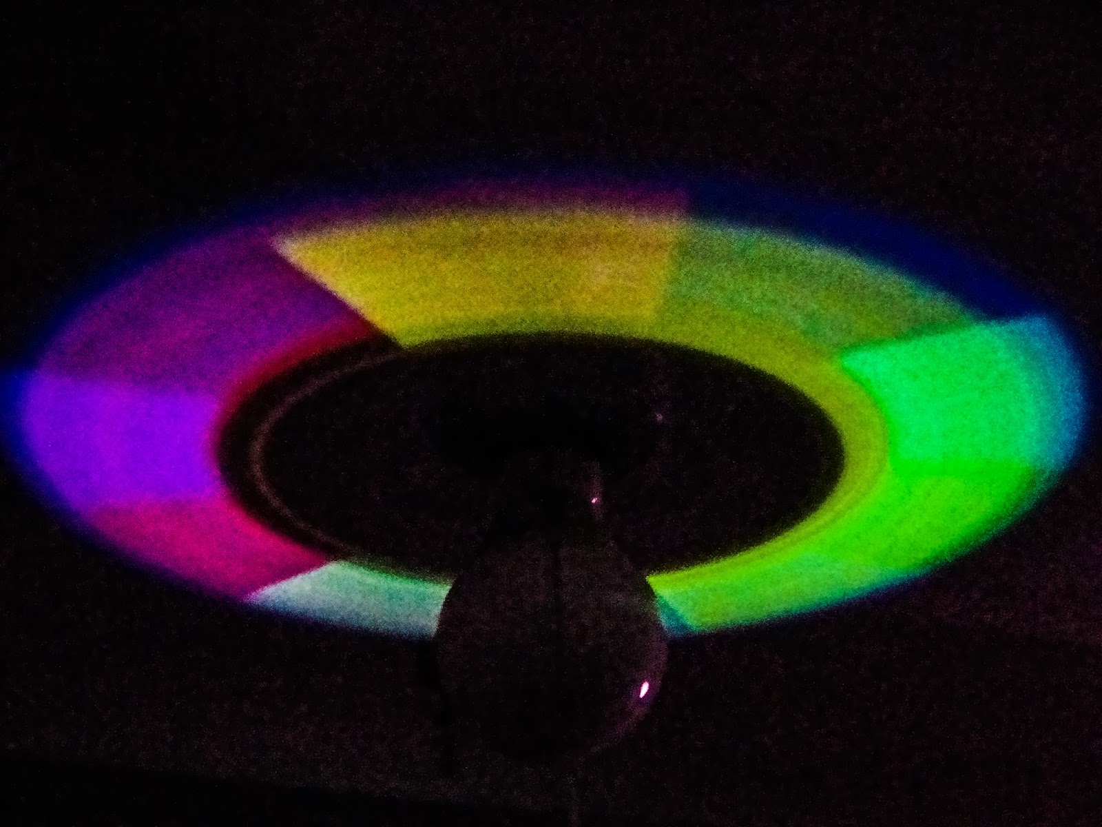Mome Needs Wine Glow Sticks On A Ceiling Fan Glow Sticks On A Ceiling Fan