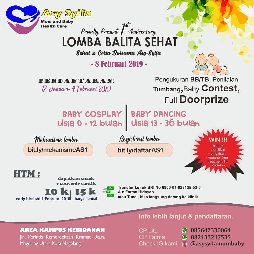 Lomba Balita Sehat 2019 lomba foto bayi balita anak 2020