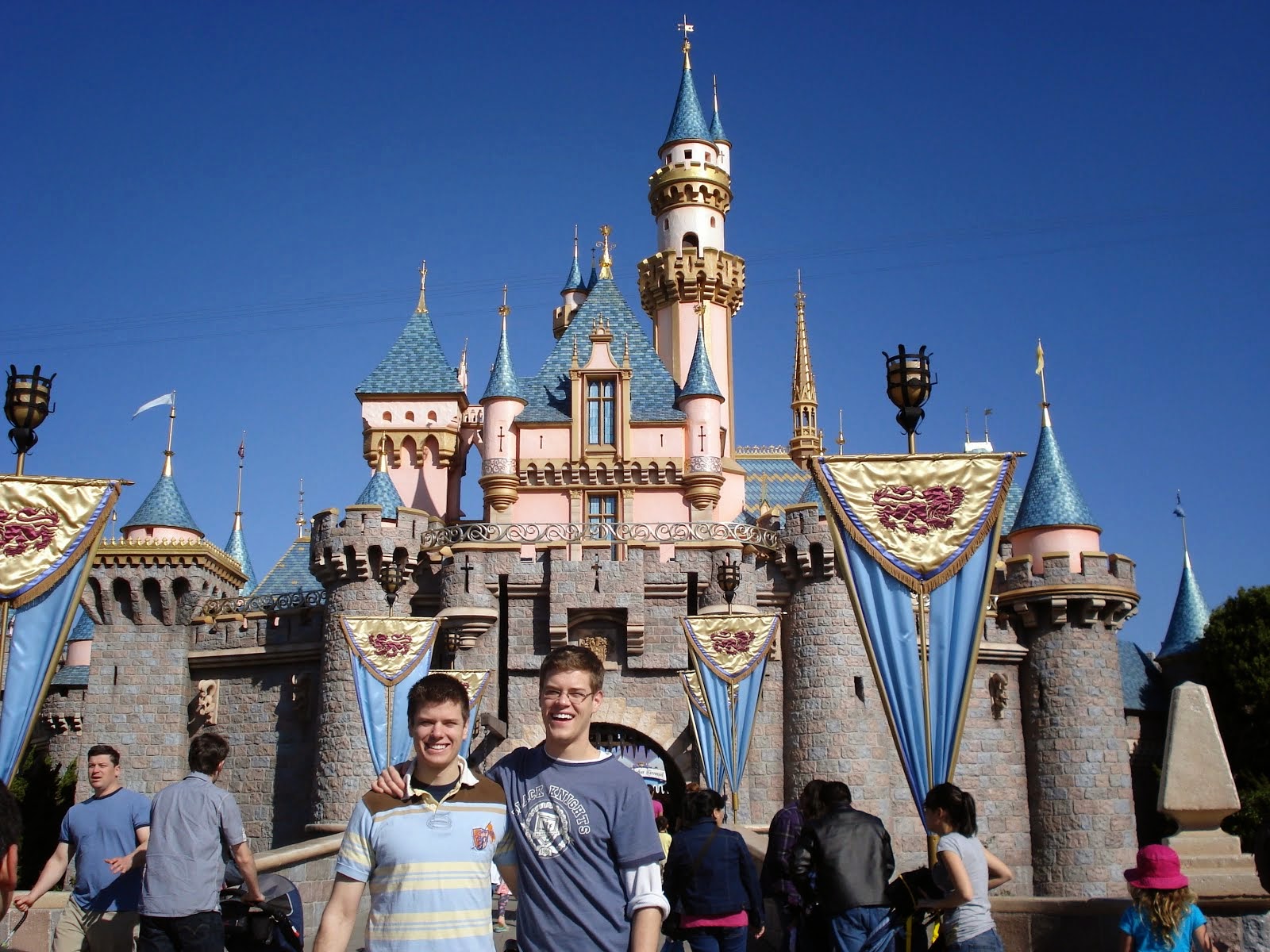 First time to Disneyland with my younger brother