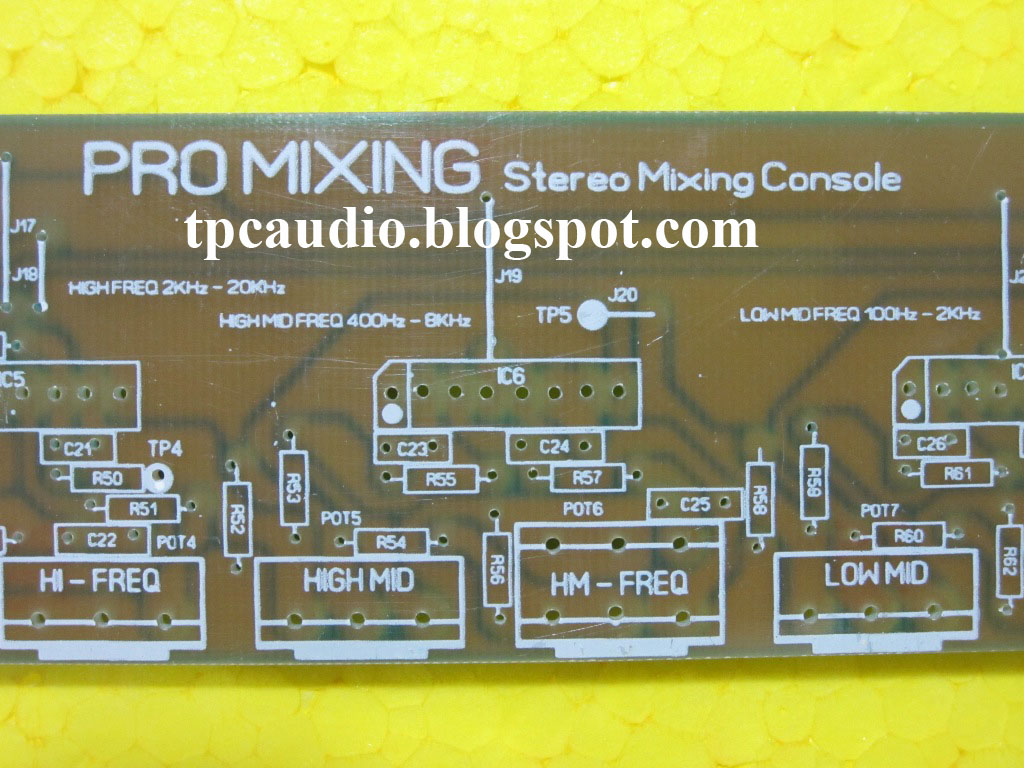 TPC AUDIO: PCB MIXER (CLONING)