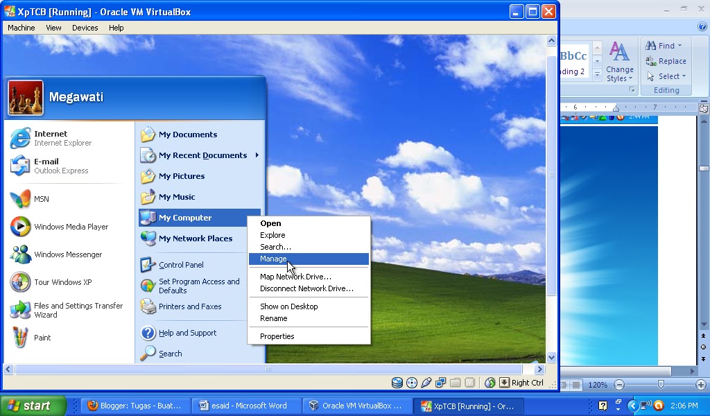 Tugas Menampilkan Hardware terpasang pada Windows XP